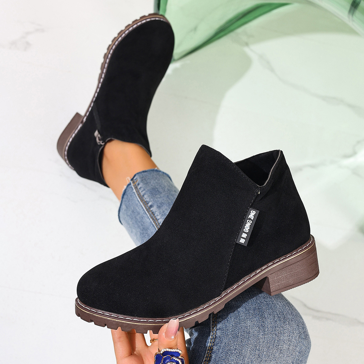 Women Formal Wear Heels - Sepatu Bot Wanita Musim Gugur Musim
