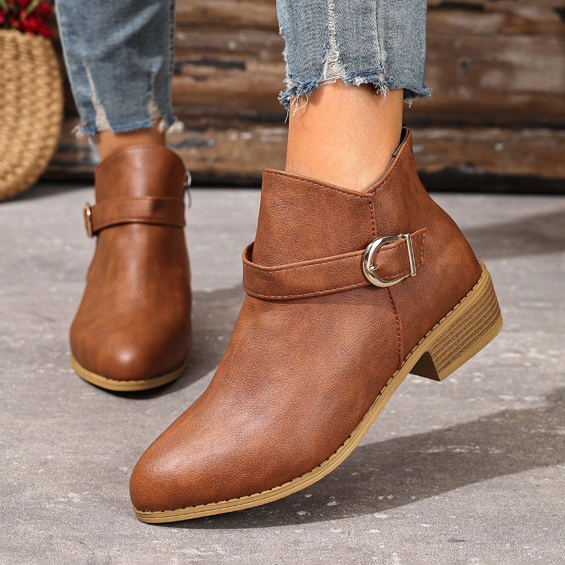 Women Formal Wear Heels - Sepatu Boots Wanita Musim Gugur Musim