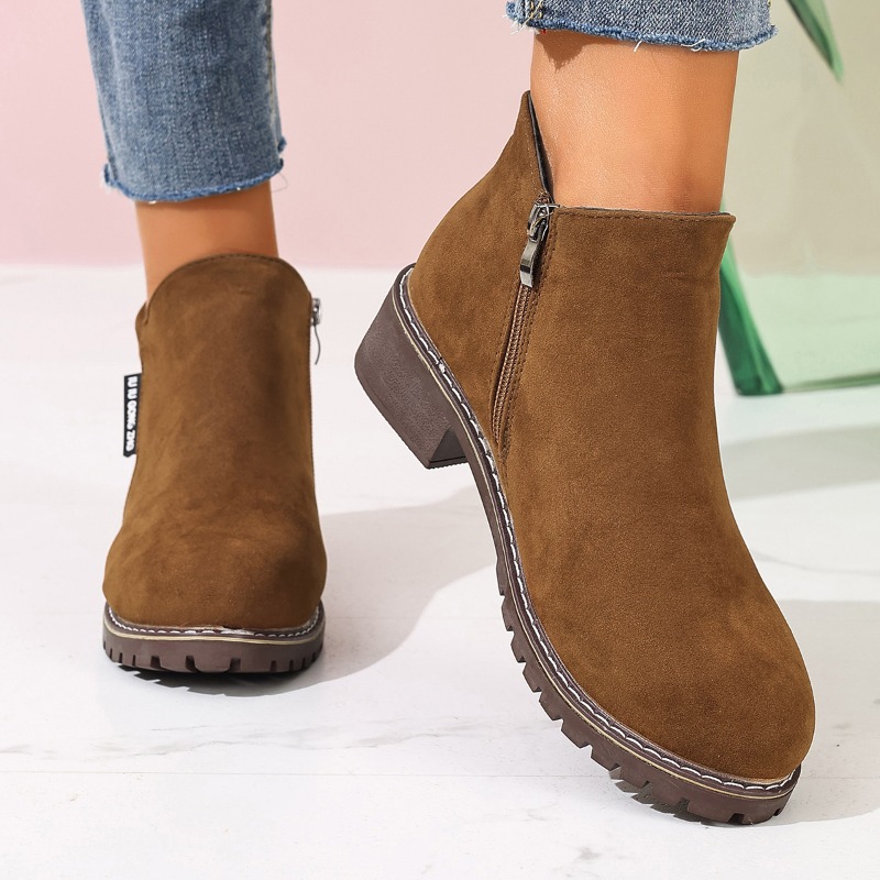 Women Formal Wear Heels - Sepatu bot pergelangan kaki wanita musim