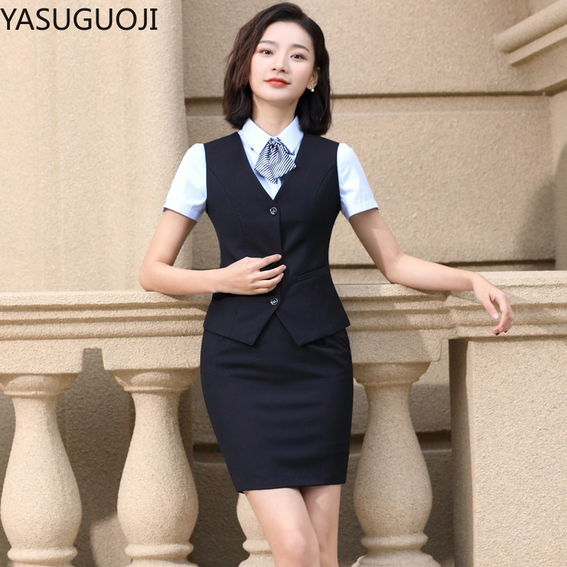 Women Formal Wear Coat - Yasuguoji Elegan Fashion Wanita Rompi Pakaian