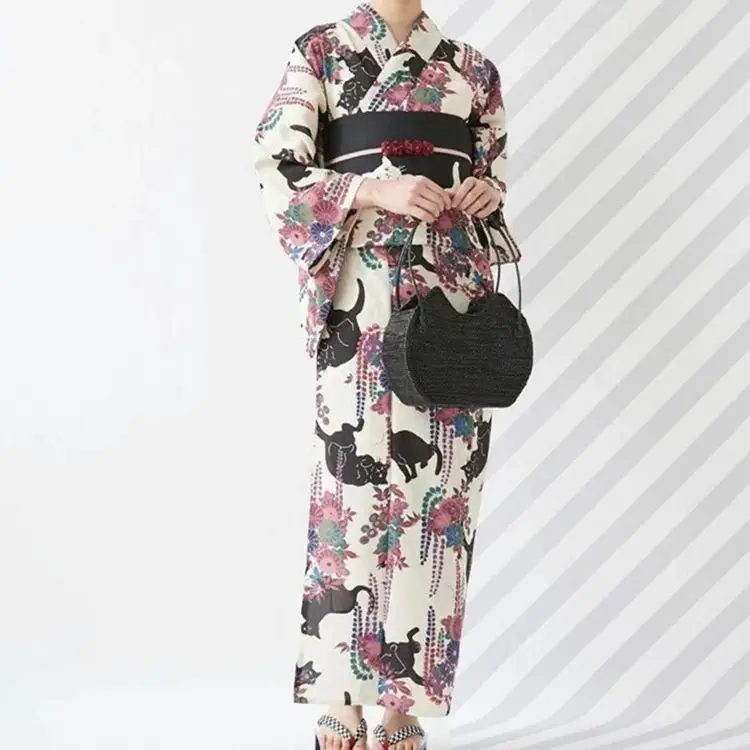 Japanese Women Formal Wear - Pakaian Cosplay Wanita Kimono Jepang Tradisional