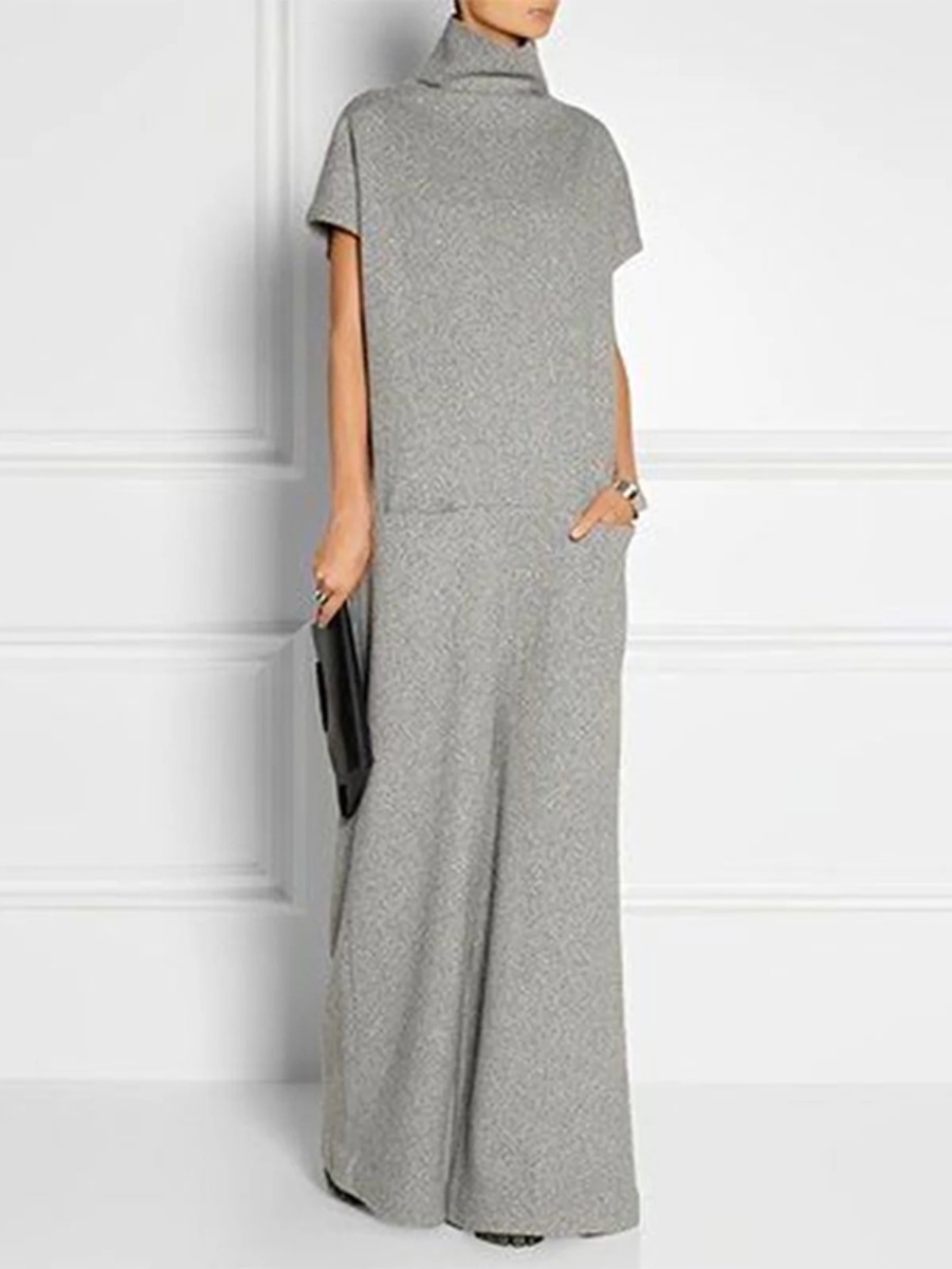 Freeacy gaun Maxi longgar untu - Women Formal Wear Zara ulasan dan harga