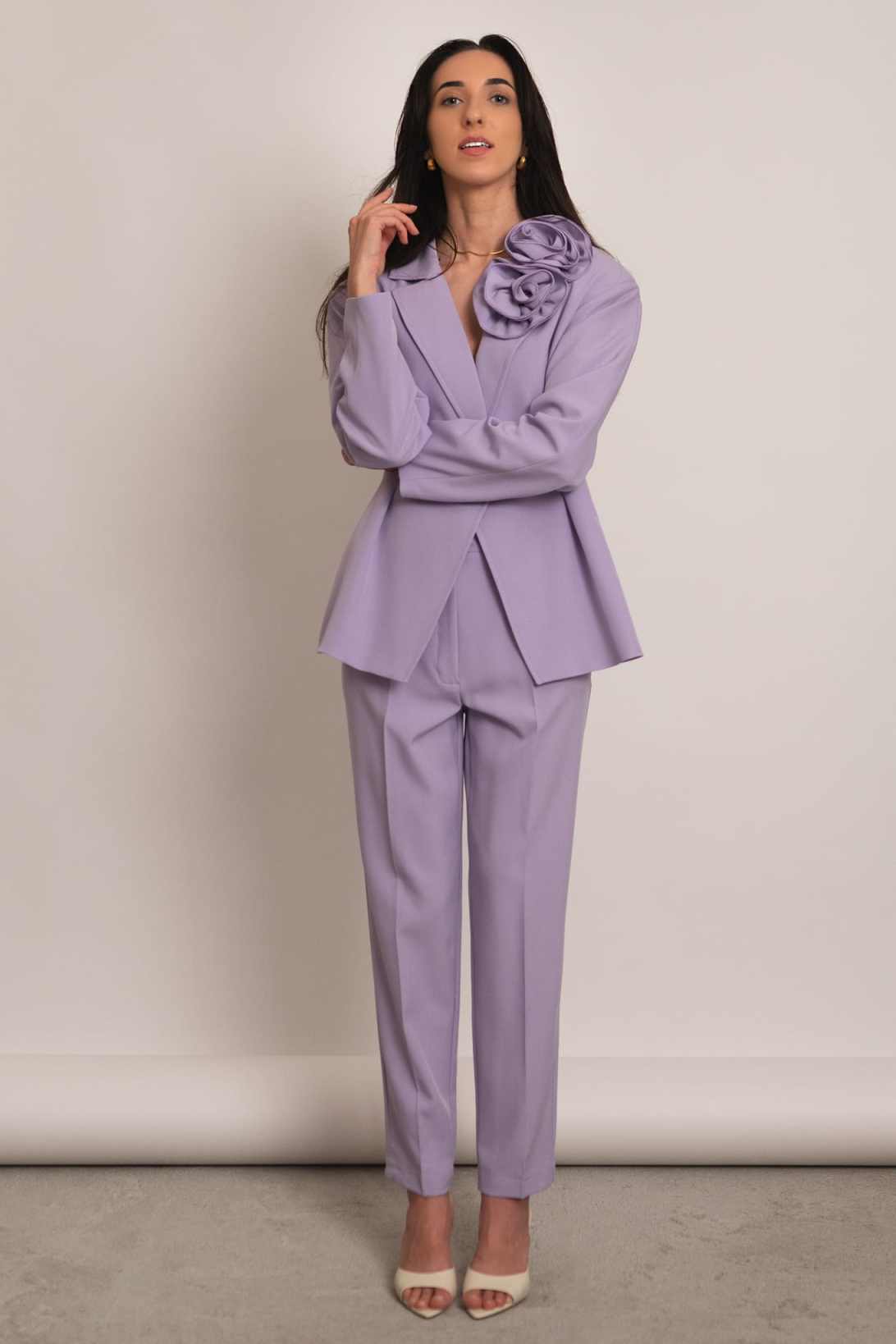 Setelan Jas Wanita Peplum Berw - Women Formal Wear For Conference ulasan dan harga