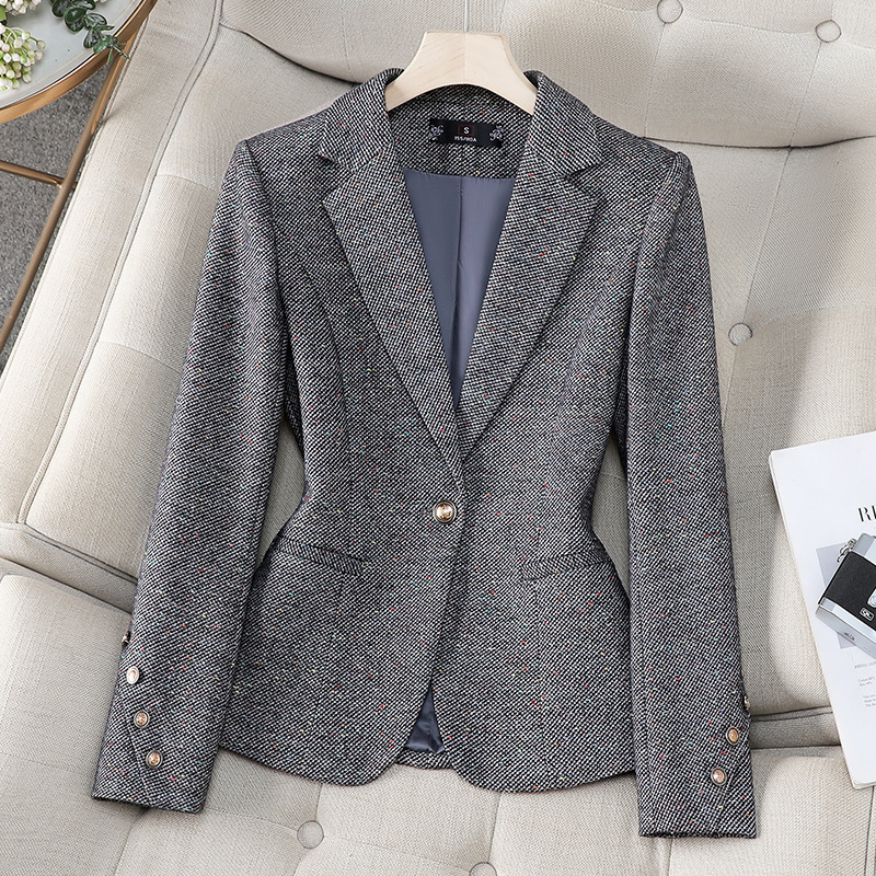 Blazer Wanita Kantoran Jaket W - Women Formal Wear Coat ulasan dan harga