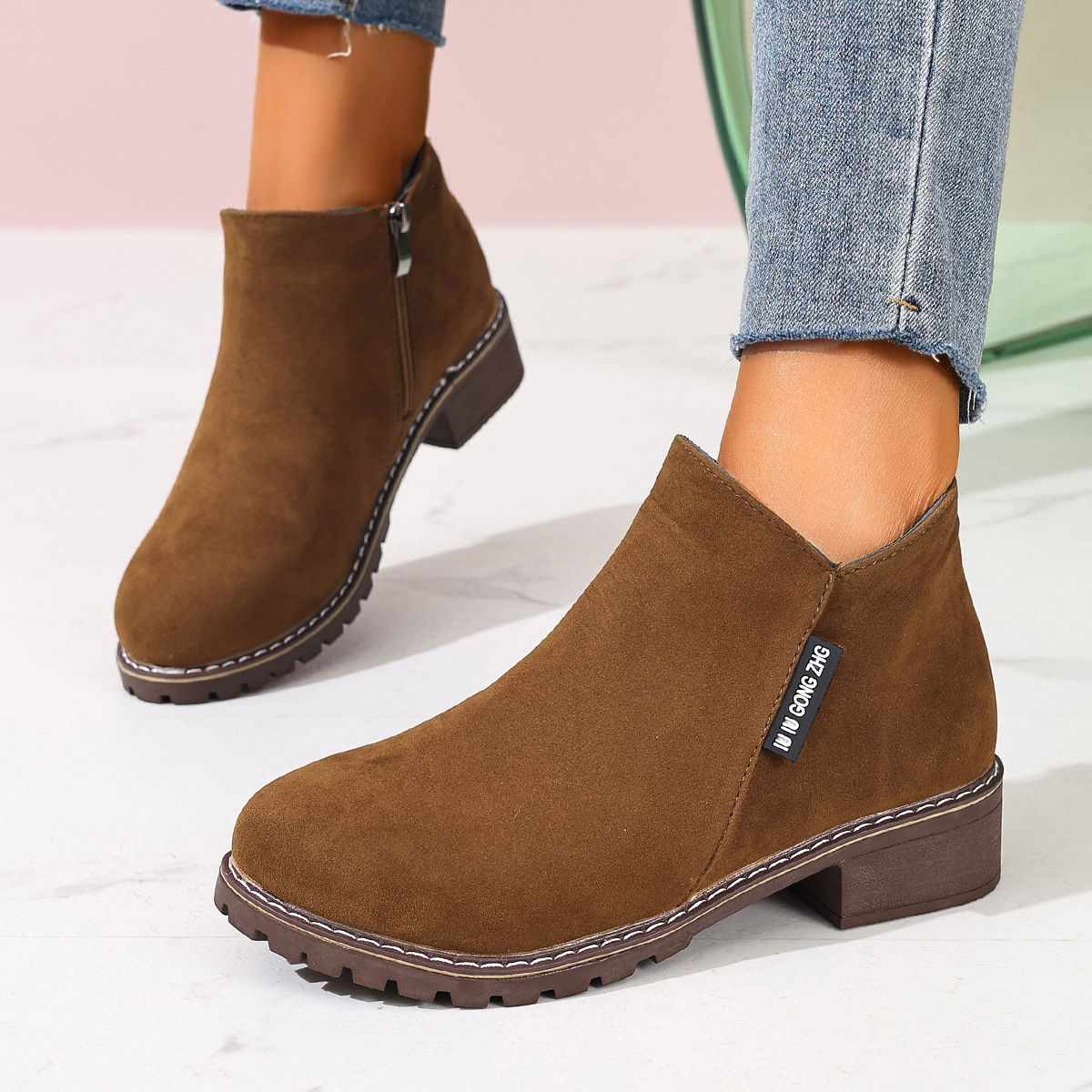 Sepatu Bot Wanita Musim Gugur  - Women Formal Wear Heels ulasan dan harga