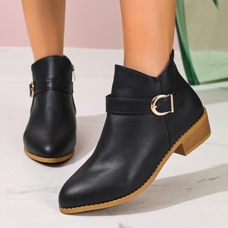 Sepatu Boots Wanita Musim Gugu - Women Formal Wear Heels ulasan dan harga