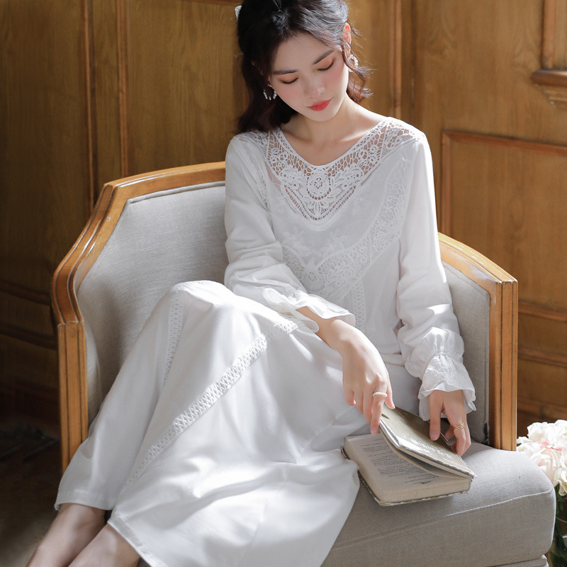 Gaun Tidur Renda Romantis Wani - Victorian Women'S Formal Wear ulasan dan harga