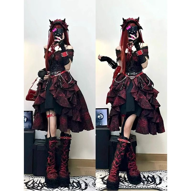 Gaun Putri Gothic Lolita Victo - Victorian Women'S Formal Wear ulasan dan harga