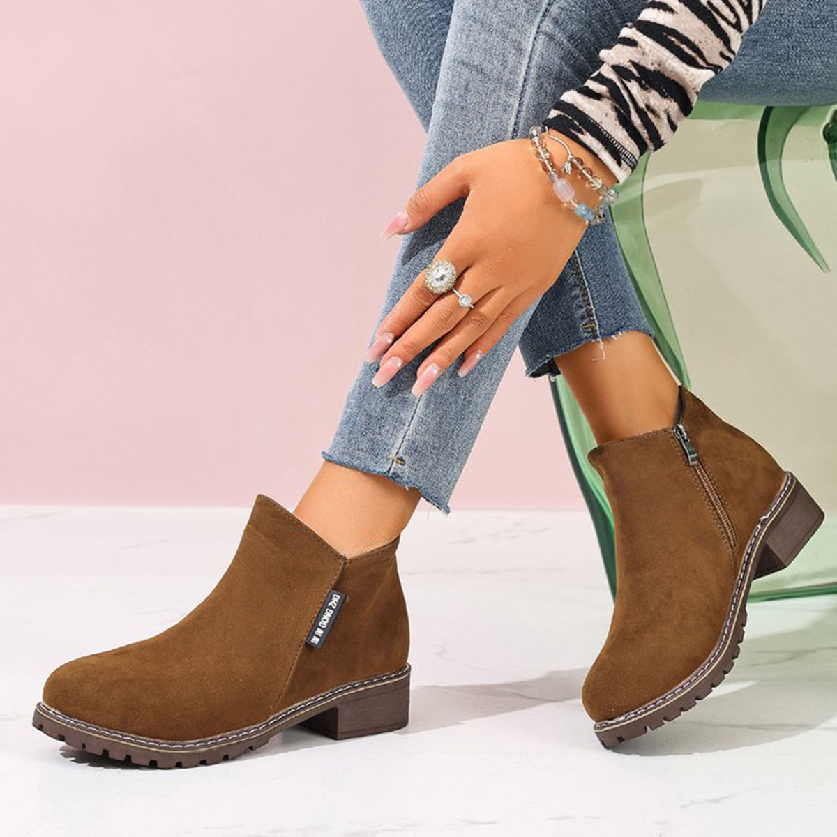 Sepatu Bot Wanita Musim Gugur  - Women Formal Wear Heels ulasan dan harga