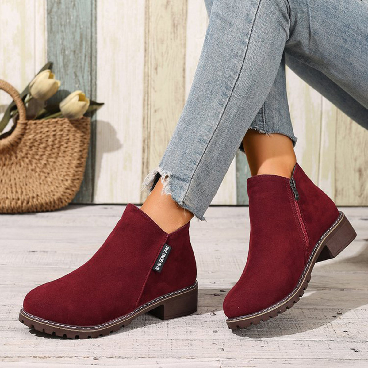 Sepatu Bot Wanita Musim Gugur  - Women Formal Wear Heels ulasan dan harga