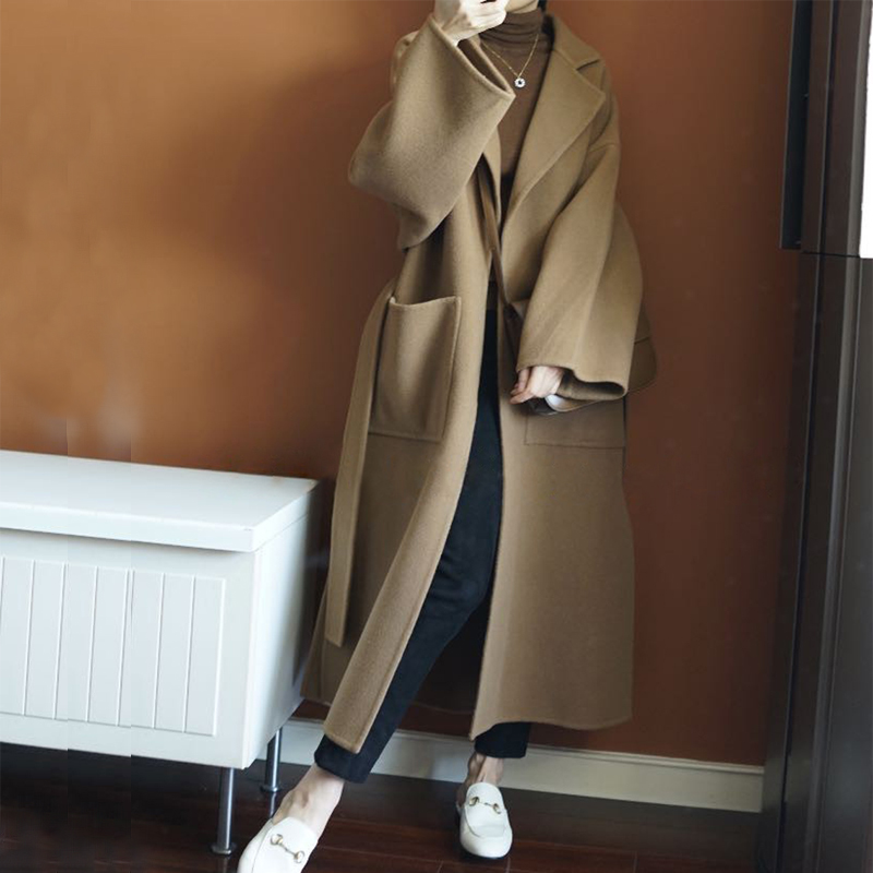Mantel Panjang Wanita Elegan 1 - Women Formal Wear Coat ulasan dan harga