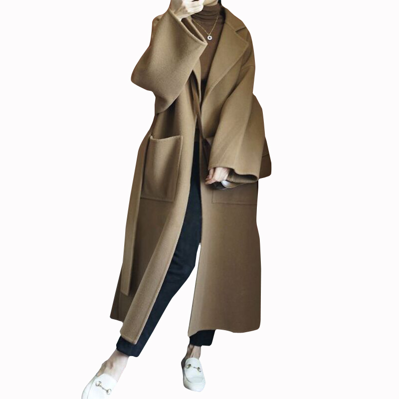 Mantel Panjang Wanita Elegan 1 - Women Formal Wear Coat ulasan dan harga
