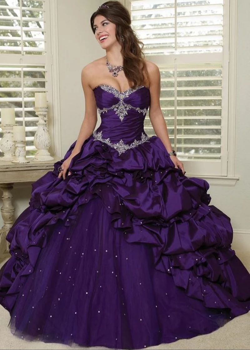 Gaun Pengantin Ungu Gotik Gaun - Victorian Women'S Formal Wear ulasan dan harga