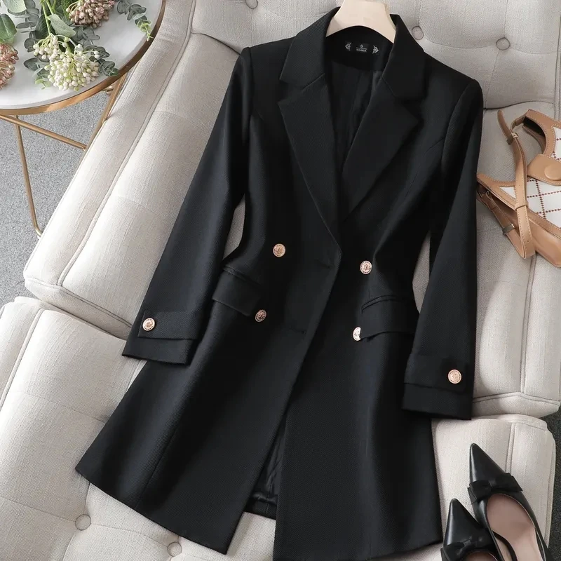Jaket panjang musim gugur dan  - Women Formal Wear Coat ulasan dan harga