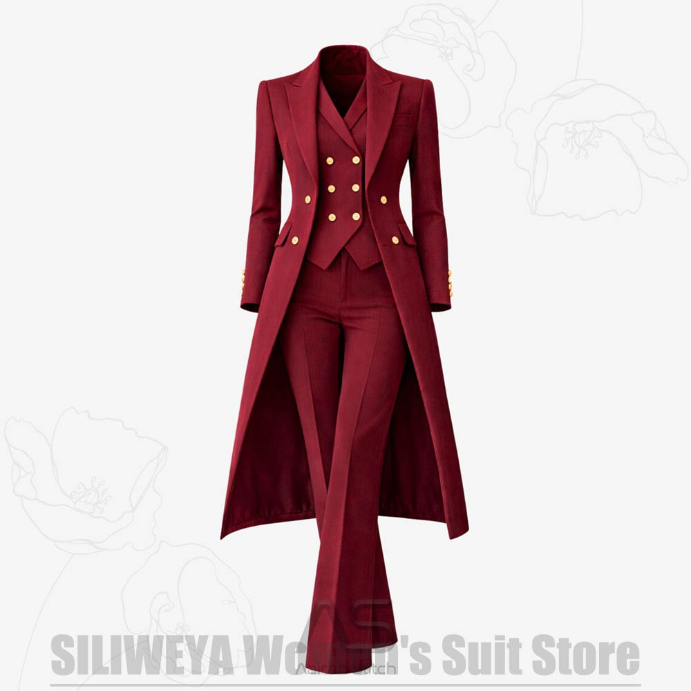 Setelan Wanita 3 Potong Jas Pa - Women Formal Wear Coat ulasan dan harga