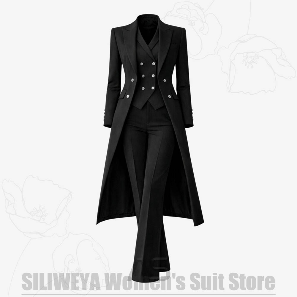 Setelan Wanita 3 Potong Jas Pa - Women Formal Wear Coat ulasan dan harga