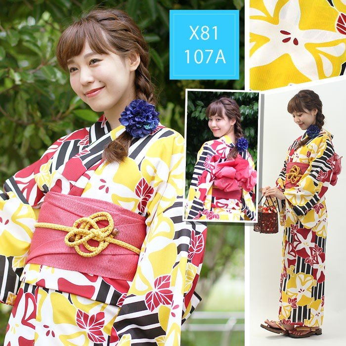 Set Kimono Yukata Jepang untuk - Japanese Women Formal Wear ulasan dan harga