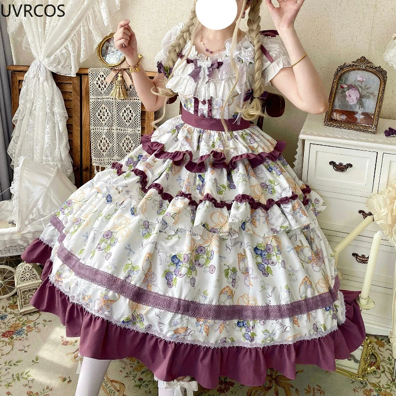 Gaun Putri Busur Ruffle Gambar - Victorian Women'S Formal Wear ulasan dan harga