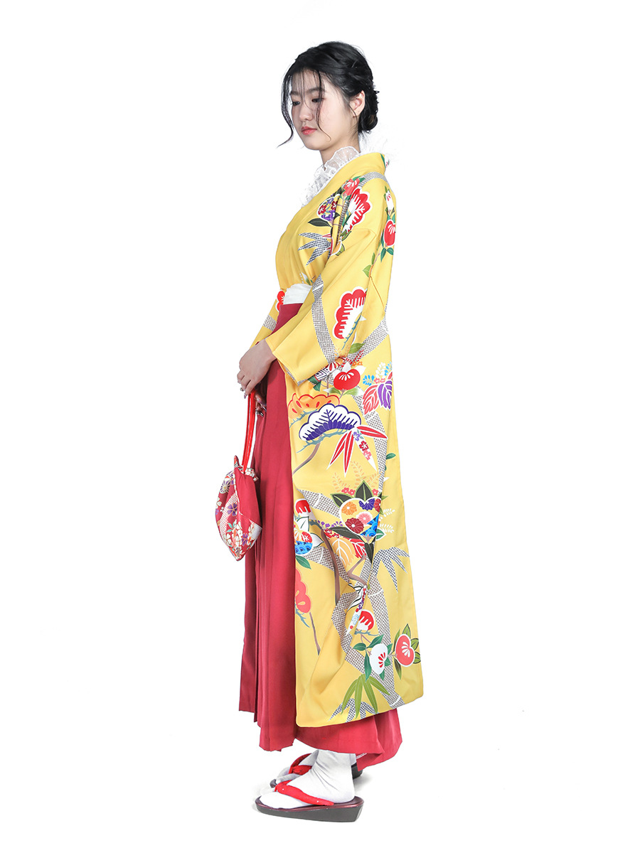 Set Kimono Jepang Wanita Gaya  - Japanese Women Formal Wear ulasan dan harga